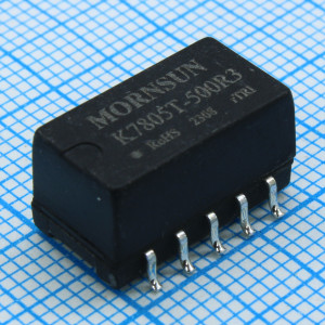 K7805T-500R3, Преобразователь DC/DC на печатную плату вход 6.5-36В выход 5В 0.5A