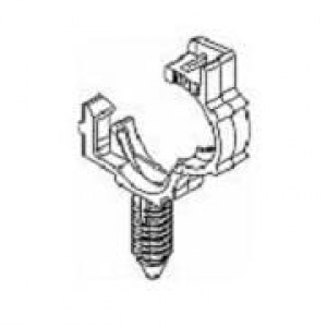 12084887, Автомобильные разъемы CONDUIT CLIP NAIL SIZE 10/13 DIAM 6.63