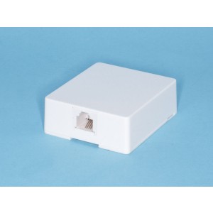 TJC6P4C-W, Розетка RJ-11, белая