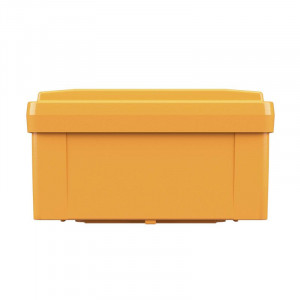 Коробка ответвительная FS 100х100х50мм 4р 450В 6А 4кв.мм с гладкими стенками и клеммн. IP56 пластик. FSB10404