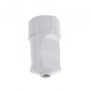 Штепсель с заземлением белый 16А 250В (еврослот) А102