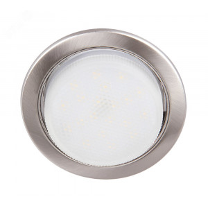 Светильник встраиваемый под лампу GX53 PGX53 10639.27 никель матовый 1016829