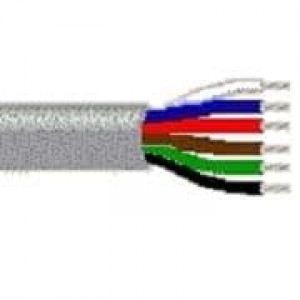 8457 060500, Многожильные кабели 22AWG 12C UNSHLD 500ft SPOOL CHROME