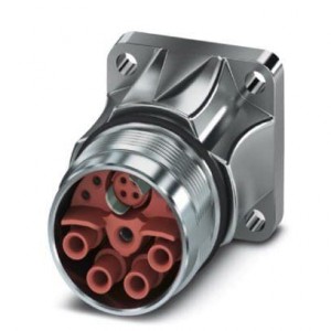 1621567, Цилиндрические метрические разъемы Female Device/Panel M23 Hybrid 4+4+4+PE
