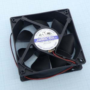 JF1238B2HR-C, Вентилятор 24В DC, 2800об/мин., 3.36м3/мин, 120х120х38мм, 43.8дБ, подшипник качения