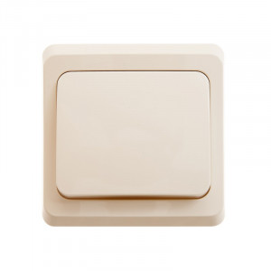 Выключатель 1-кл. СП Этюд 10А IP20 крем. SE BC10-001K