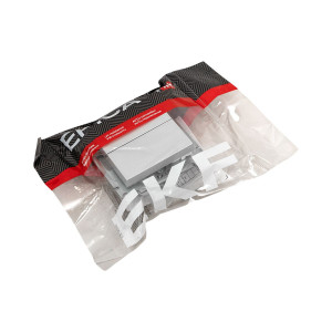 Механизм выключателя, двухклавишный, кнопочный, алюминий Эпика EKF UP1-SWA-23