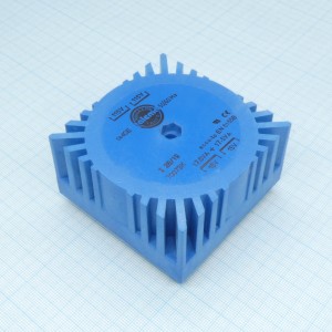 70073K, Тороидальный трансформатор 35ВА 2x115В 2x15В 1166мА, для печатного монтажа