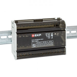 Шина нулевая в корпусе 4х15 sn0-4x15