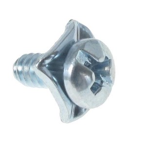 38001-0099, Комплектующие для клеммных колодок SCREW 6-32X.250 PAN PHSLZN/BR/STEEL -50