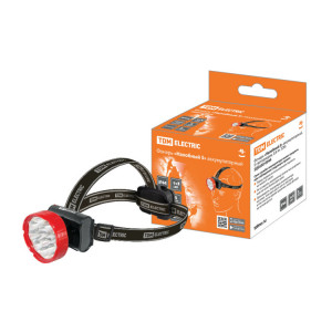 Фонарь «Налобный 5» аккумуляторный, 9 светодиодов, 0,8 Ач SQ0350-0044