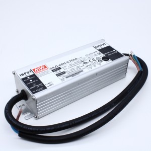 HLG-60H-C700A, AC-DC, 70Вт, IP65, вход 90…305В AC, 47…63Гц/127…431В DC, PFC, выход 50-100В/0.7А, встр. потенц. рег. выхода 0.42…0.7A, изоляция 3750В AC, в кожухе 171х61.5х36.8, -40…+70°С