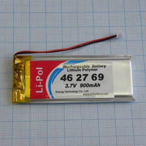 LP462769, Аккумулятор литий-полимерный (Li-Pol) 4.6*27*69мм