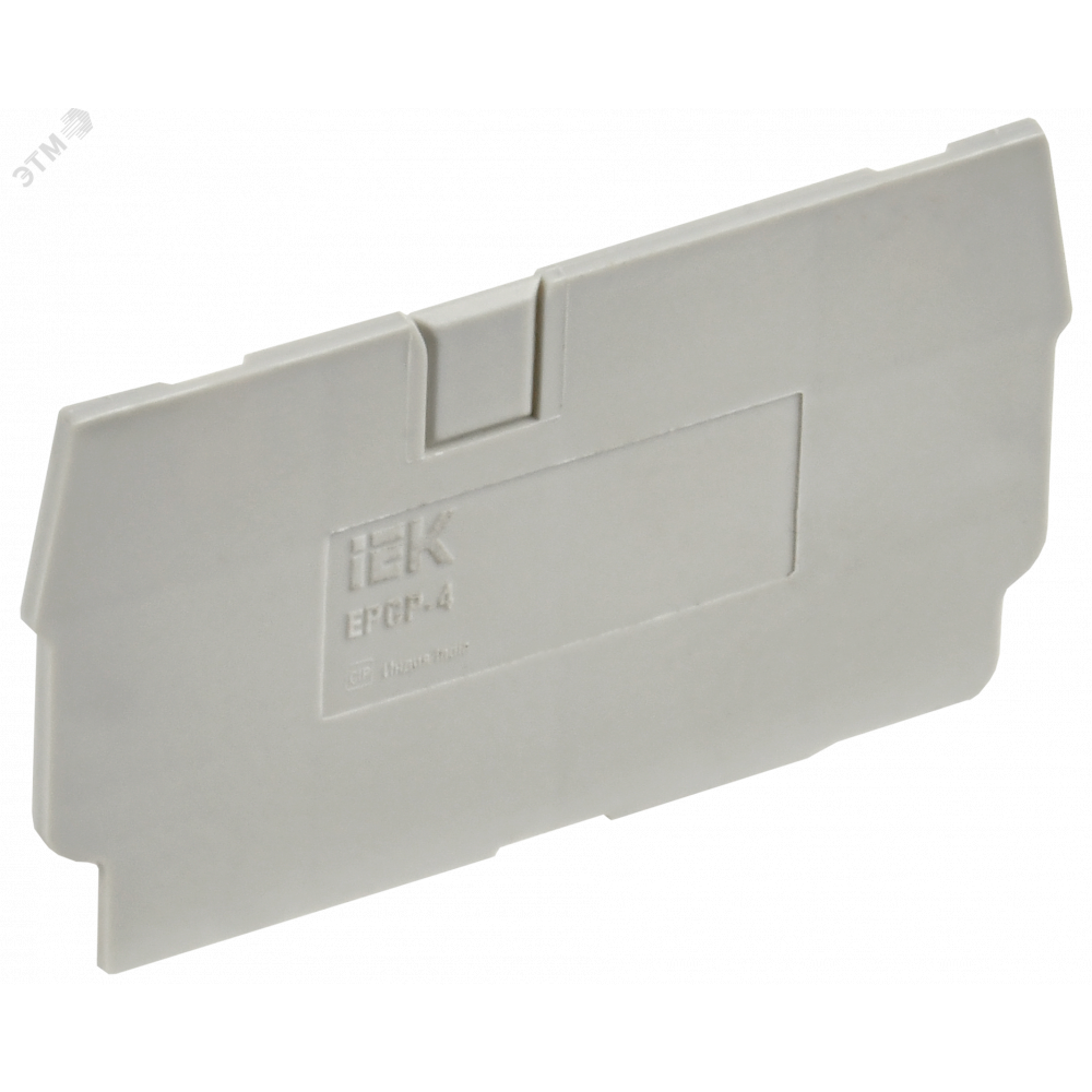 Изображение товара Заглушка для CP 4мм2 серый YCT20-00-K03-004-ZGL IEK - защита электрических соединений