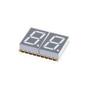 ACDC04-41SRWA-F01, Светодиодные дисплеи и аксессуары Double Red 640nm Common Cathode
