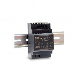 HDR-60-5, AC-DC, 54Вт, вход 85...264 В AC 47...63Гц/120...370В DC, выход 5В/6.5А, изоляция 3000В AC, в кожухе на DIN-рейку, 52.5х90х54.5мм, -30...+70°С