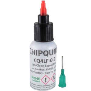 CQ4LF-0.5, Флюс для пайки Liquid Flux No-Clean in 15ml (0.5oz) Squeeze Bottle w/tip