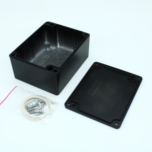 G113BK, Герметичный алюминиевый корпус IP65, черный