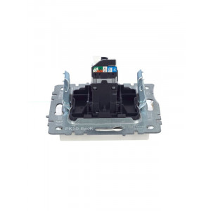 BRITE Розетка компьютерная RJ45 кат.5E РК10-БрЖ жемчуг BR-K10-1-K36