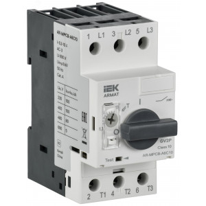 Автоматический выключатель защиты двигателя ARMAT A6 GV2P 6,3-10А IEK AR-MPCB-A6C10