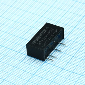 B2405S-2WR2, Преобразователь DC/DC мощность, Вт: 2 вход 24В выход 5В изоляция: 1500В