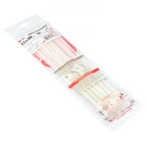 Хомут P6.6 2.5х200 FlexLock стандартный бел. (уп.100шт) PROxima plc-fl-ctsw-2.5x200