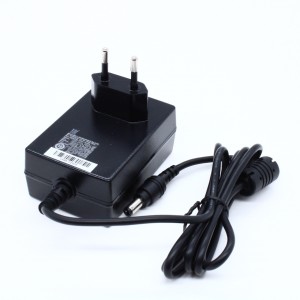 GS25E09-P1J, AC-DC, 25Вт, вход 90...264B AC 47...63 Гц, 135...370B DC, выход 9B/2,77A, изоляция 4242B DC, 79x54x33мм, 0...+50°С, евровилка 2P, выходной разъем 11, диам. 5.5х2.1мм