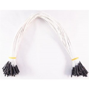 920-0140-01, Кабели-перемычки 100PK WHT FEM 3x7x1