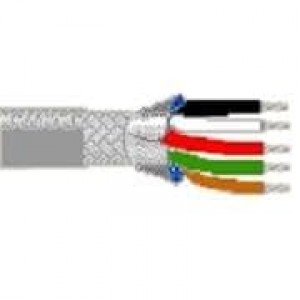 9941 060100, Многожильные кабели 22AWG 5C SHIELD 100ft SPOOL CHROME