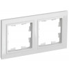 BRITE Рамка 2-мест. РУ-2-БрБ бел. BR-M22-K01-PRO