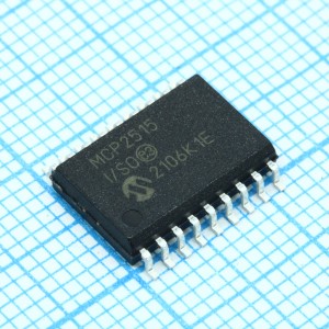 MCP2515T-I/SO, Интерфейс CAN 2.0В, 1 Mbps, SPI 10 МГц