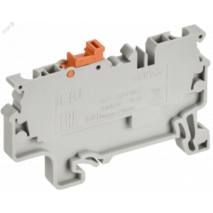 ARMAFIX Клемма пружинная с ножевым размыкателем CXK2.5 IEK AF-CT45-04-K03-002