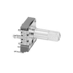 RV141F-40-20BL-B10K, Потенциометры 20mm LINEAR 10K PC Mount