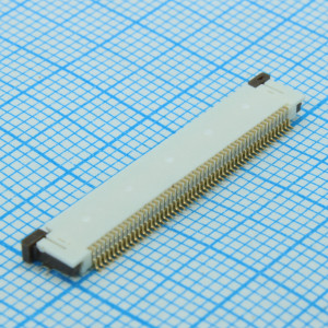 541045031, Соединитель FPC 50 контактов шаг 0.5мм угловой SMD серия Easy-On™ лента на катушке