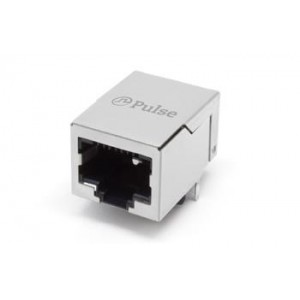 JXR0-0005NL, Модульные соединители / соединители Ethernet Magjack RJ45 1X1 100D 1:1 THT PIP