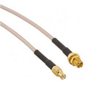 255110-01-M2.00, Соединения РЧ-кабелей MCX St Plug - Blkhd Jack RG-316 2M