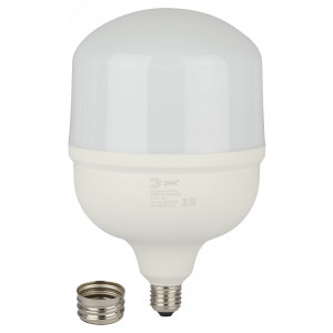 Лампа светодиодная высокомощная STD LED POWER T160-100W-6500-E27/E40 100Вт T160 колокол 6500К нейтр. бел. E27/E40 (переходник в компл.) 8000лм Б0032090