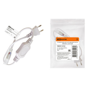 Сетевой шнур для светодиодной ленты SMD2835-220 В SQ0331-0122