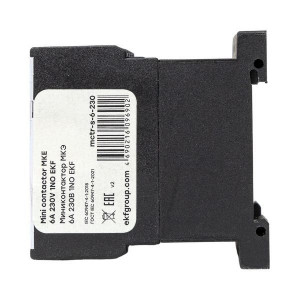 Мини-контактор МКЭ 6А кат. 230В AC 1НО PROxima Mctr-s-6-230