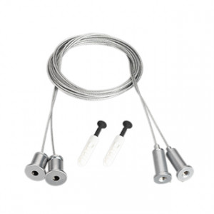 Подвес MOONLIGHT-HR-LIFT-D25 037502, Горизонтальный подвес для герметичной ленты MOONLIGHT-D25. Длина тросов 2м, длина горизонтальной трубки - 1м. Подходит для любых потолочных поверхностей. Совместим с прозрачными трубками с боковым выводом кабеля (см.совместимые).