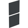 By ZPAS Панель боковая 2 секции 42U тип A 1000 чер. РФ ZP-SP05-42U-A-1000-R