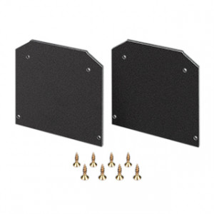 Заглушка MAG-STRETCH-45 035474, Боковая заглушка для профиля-держателя MAG-STRETCH-45. Материал Алюкобонд, цвет черный. В комплекте 2 штуки, 8 шурупов. Цена за комплект.