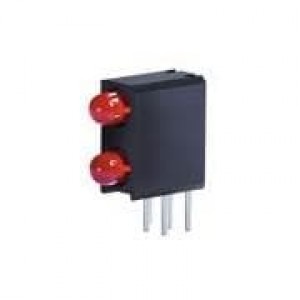 WP934MD/2SRD, Светодиодные индикаторы для печатного монтажа Bi Red 640nm Diffused 300mcd