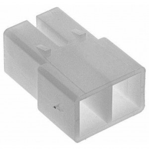 180923, Корпус разъема, Серия FASTIN FASTON, Штекер, 2 вывод(-ов), 6.35 мм