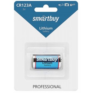 Батарея CR123A    Smartbuy, Элемент питания литиевый