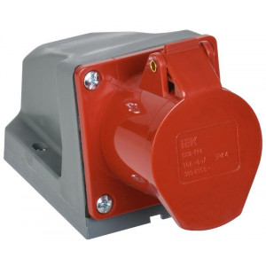 Розетка ОП 16А 380В 3P+PЕ ССИ-114 IP44 PSR12-016-4