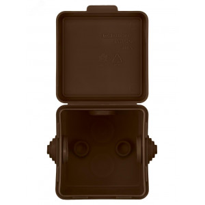 Распаячная коробка ОП 65х65х50мм, крышка, 