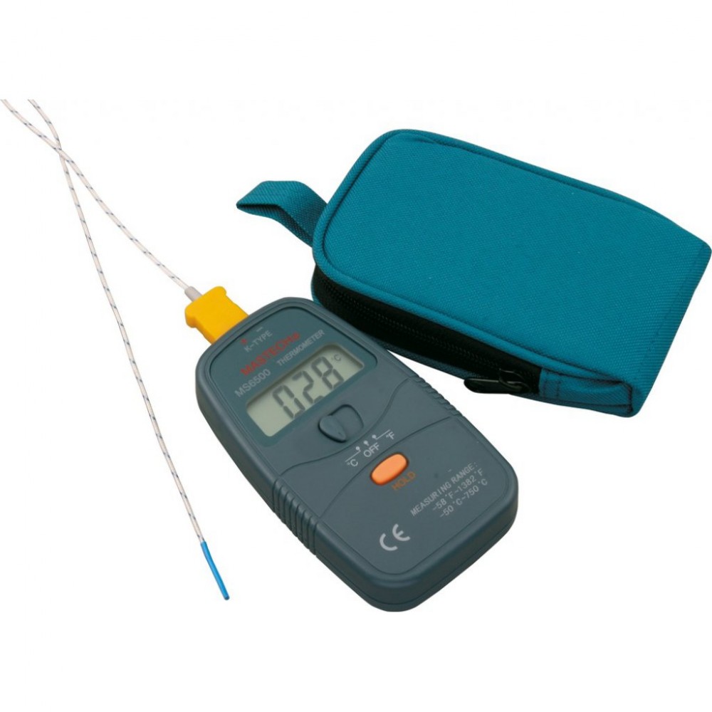 Изображение товара MS6500 - цифровой термометр с термопарой К, -50... 800 °C