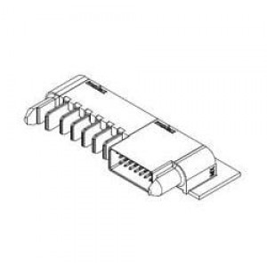 46437-3005, Электропитание платы TEN60 RA PLUG ASSY