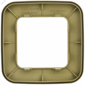 FLITE ARTISTIC Рамка 1-местная РУ-1-А-ФлО оливковый IEK FI-M12-31-20-K26